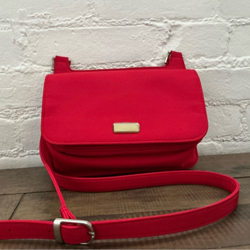 Kathy Ireland Crossbody Bag Red Functional Casual
